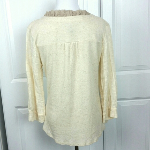 Anthropologie One September Shirt, sz S - Picture 2 of 4
